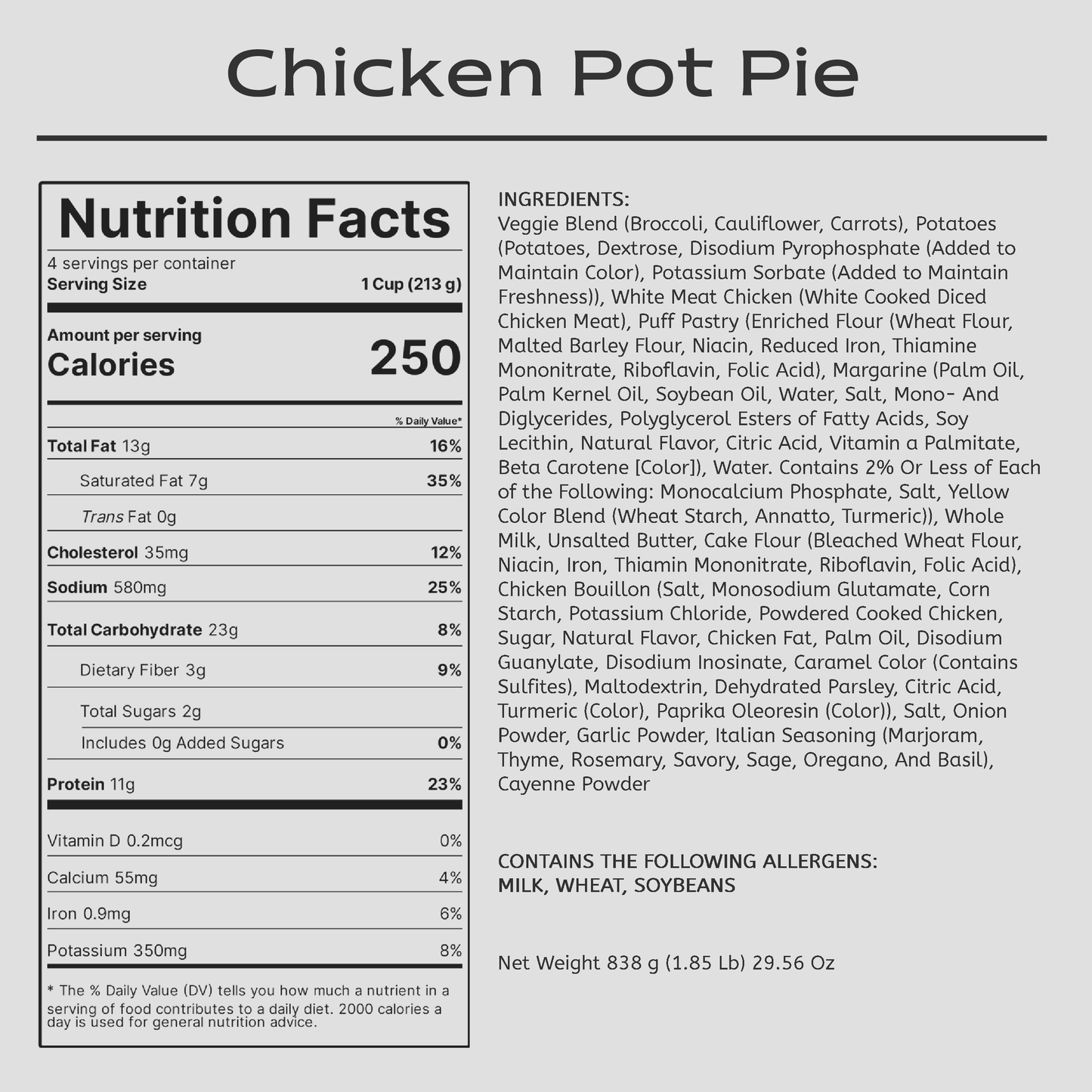 Chicken Pot Pie