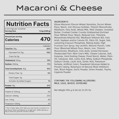 Macaroni & Cheese