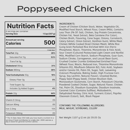 Poppyseed Chicken
